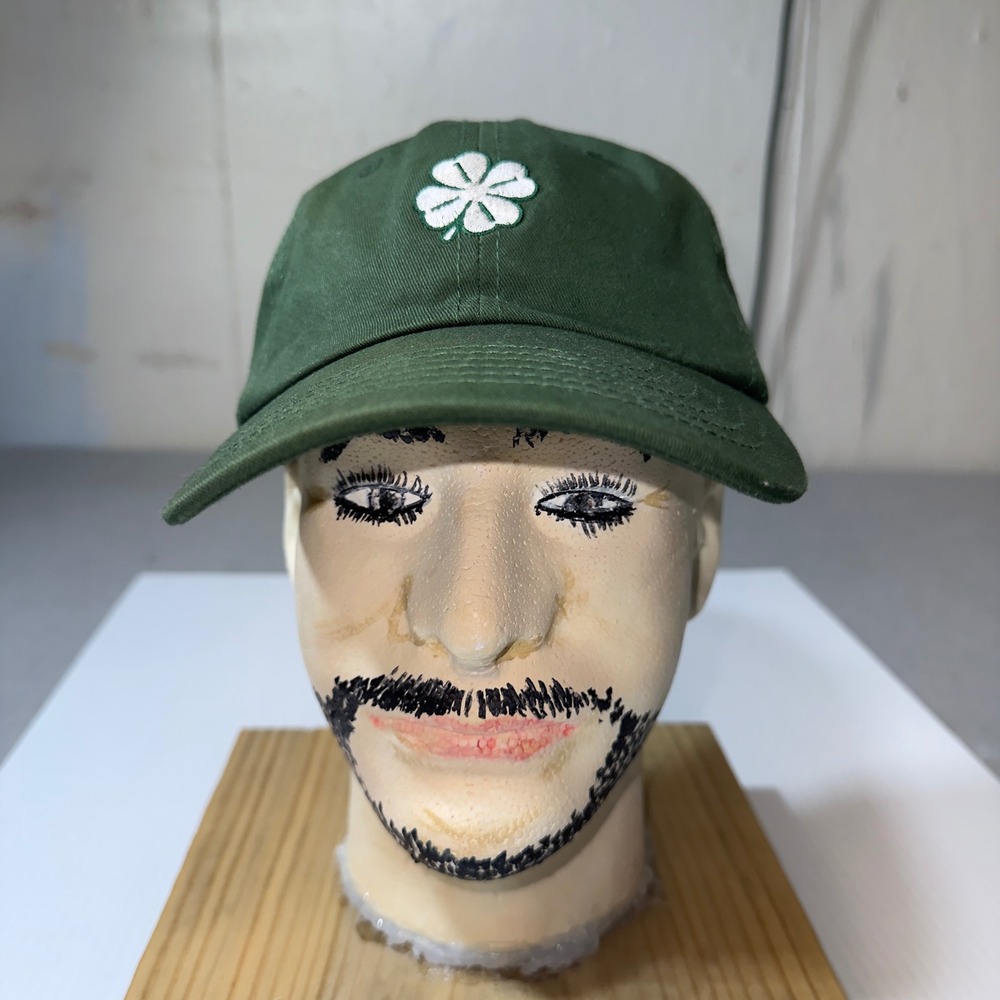 DALIX Four Leaf Clover Baseball Cap‎ Mens OSFM Green Excellent Embroidered Hat